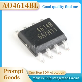 1шт AO4614BL SOIC-8 N + P двухканальный 40V/-40V, 6A/-5A SMT MOSFET (полевой транзистор)