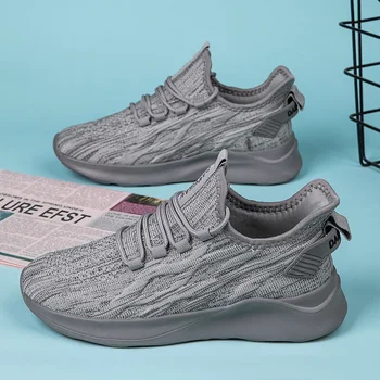 Damyuan/ Новая повседневная спортивная обувь для женщин, комфортные сетчатые теннисные туфли, Легкие мужские кроссовки, Большие размеры 36-46, Черная спортивная обувь