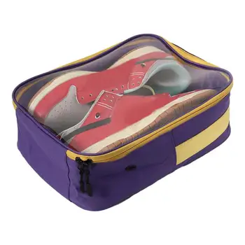 Дорожная сумка для кроссовок, портативный органайзер на молнии, сумка для спортивной обуви для гольфа и футбола, предметы первой необходимости для футбольных ботинок