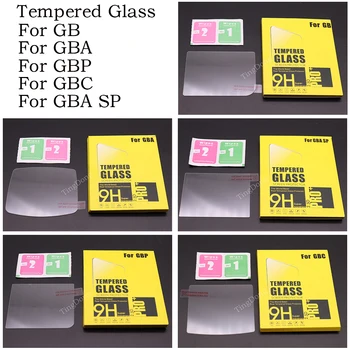 Закаленное Стекло с защитой от Царапин для Gameboy Advance GBA для Gameboy Color GB GBC GBP GBA SP Защитная Пленка для Экрана Консоли