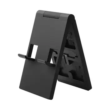 Кронштейн переключателя 2 в 1 Регулируемая Магнитная подставка для переключателя с футляром для игровых карточек Держатель Органайзер для Nintendo Switch