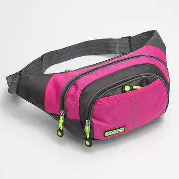 Поясная сумка для занятий спортом на открытом воздухе с регулируемым ремнем для путешествий, спортивного бега, водонепроницаемая поясная сумка для мобильного телефона для бега