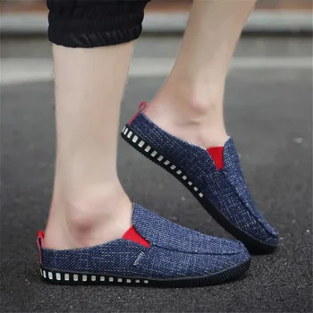 размер 39 39-40 мужская обувь для ходьбы на плоской подошве мужские кроссовки синие теннисные спортивные высокого бренда krasovki 2023 outdoor collection obuv YDX2