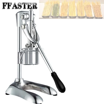 Экструдеры для приготовления Длинного Картофельного Пюре и Жареных Чипсов 30 см Super Long French Fries Maker Machine Ручная Машина Для Производства Картофельных Чипсов