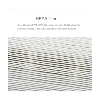 1 Пара HEPA-Фильтров для Очистителя Dyson HP04 HP05 TP04 TP05 DP04 Замена Экрана Фильтра из углеродной ткани HEPA-B
