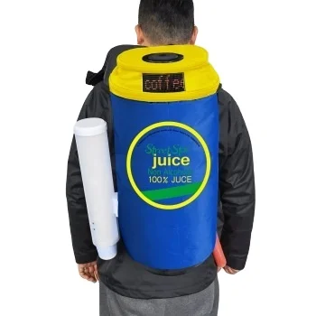 15-литровый оптовый портативный дозатор воды для пивных напитков в рюкзаке с динамиками / вендинговый продавец hawker mobile portable