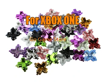 20 штук запасных аксессуаров для Xbox One, Хромированная ручка, D-Образная накладка, D-образная накладка, кнопки с перекрестной кнопкой