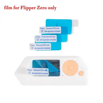 3 Шт. Защитная пленка для игровой консоли Flipper Zero для защиты экрана консоли от пыли, нескользящие аксессуары для электронных игр