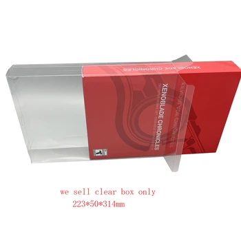 5ШТ Прозрачная коробка для коммутатора NS US Xenoblade 1 Коробка для дисплея Xenoblate Excalibur Decision Edition Ultimate Edition