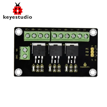 KEYESTUDIO 3-канальный высокоточный модуль MOS-переключателя IRF540NS для Arduino