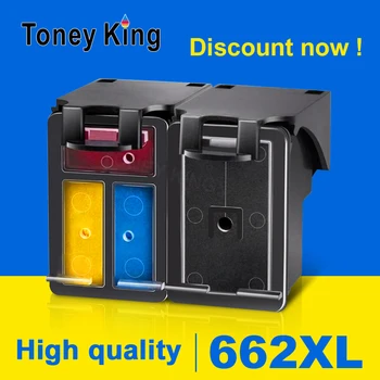 TONEY KING 662XL Замена Чернильного картриджа hp662 для принтера Deskjet 1015 1515 2515 2545 2645 3545 4510 4515 4518