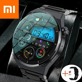 Xiaomi NFC Смарт-Часы Мужские GT3 Pro AMOLED 390*390 HD Экран Частота Сердечных Сокращений Bluetooth Вызов IP68 Водонепроницаемые Смарт-Часы Для Huawei