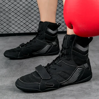 Бренд 2023 года, мужская и женская универсальная обувь для борьбы и бокса, мужская спортивная обувь для борьбы в воздухе, обувь для приседаний в помещении