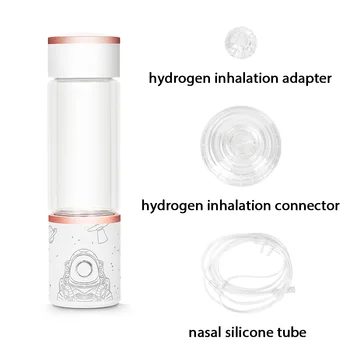 Бутылка для воды с высоким содержанием водорода с технологией SPE и PEM Перезаряжаемая портативная бутылка для воды с водородом