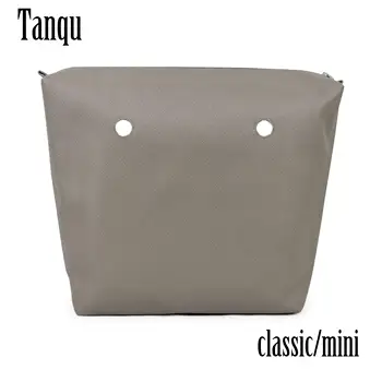 Водонепроницаемая внутренняя подкладка из искусственной кожи TANQU Карман на молнии для Obag Classic Mini Подкладочная вставка для O BAG