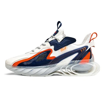 Воздушные кроссовки Мужские кроссовки для бега со светоотражающей амортизацией Повседневные кроссовки для бега Мужские теннисные туфли Плюс размер 45 Спортивная обувь