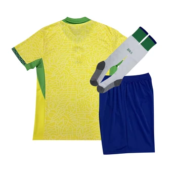 Детская футбольная футболка 2024 года, футбольная форма RODRYGO, комплект тренировочного костюма, комплект для детей и взрослых 24-23 лет