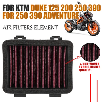 Для KTM Duke 390 125 200 250 Аксессуары Для Мотоциклов Duke 390 Adventure Очиститель Воздухозаборника Воздушного Фильтра Запасные Части Для Очистителя Воздушных Элементов