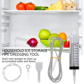 Инструмент Для Чистки Сливного Отверстия Холодильника Многоразовый Набор Для Чистки Сливного Отверстия Холодильника Бытовые Чистящие Средства Для Морозильной Камеры Вина