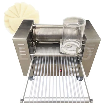 Используемая в промышленности машина для выпечки тортов на сковороде из нержавеющей стали, машина для приготовления блинчиков, машина для изготовления кожи для тысячеслойных тортов