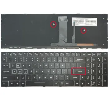 Клавиатура с подсветкой US RGB для Clevo Z7-KP7 PRO P950HR ZX6-CP5S1 P950HP3 P957HP3 P950HP6 P957HP6 P955HP6 P950ER Клавиатура P950HR