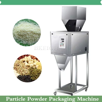 Коммерческая полуавтоматическая машина для упаковки порошковых гранул, кофе, пудинга с тофу, сырых семян дыни, шнековая упаковочная машина