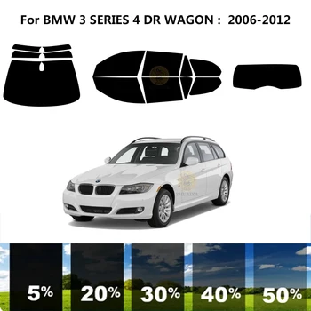 Комплект для УФ-тонировки автомобильных окон из нанокерамики для BMW 3 СЕРИИ E91 4 DR УНИВЕРСАЛ 2006-2012