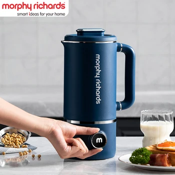 Кухонный блендер MORPHY RICHARDS для 1-3 человек Бытовая Мини-кофеварка для приготовления соевого молока С двойными чашками Переключаемая кастрюля для сохранения здоровья двойного назначения
