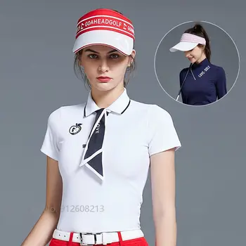 Люблю Гольф, женские Корейские Пустые цилиндры, солнцезащитные кепки для гольфа, женские спортивные шляпы с солнцезащитным козырьком, женские Уличные Дышащие кепки с козырьком
