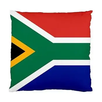 Наволочка с флагом ЮАР, Наволочка с Южноафриканским флагом, Декоративные Квадратные чехлы для диванов на молнии, украшение для дома 18
