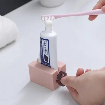 Новая зубная паста диспенсер трубка соковыжималка зубная паста соковыжималка для умывания пресс-подвижной держатель ванная комната аксессуары для малышей