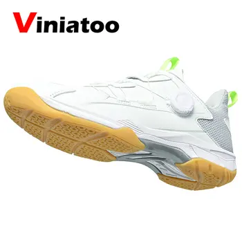 Новая обувь для бадминтона Роскошные Кроссовки для бадминтона Противоскользящие Теннисные туфли Большого размера Кроссовки для настольного тенниса