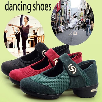Новые женские танцевальные туфли, мамины туфли на липучках, Вельветовые танцевальные туфли, Модные свадебные туфли
