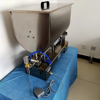 Пневматическая объемная машина для розлива жидкости для безалкогольных напитков объемом 10-300 мл, пневматический наполнитель для жидкости, бутылка для жидкого медового мыла