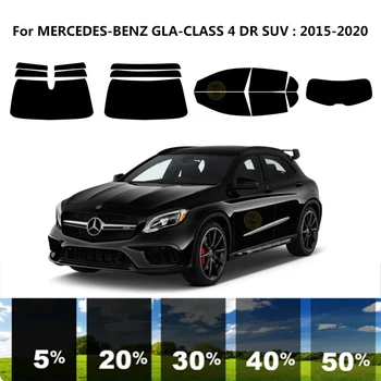Предварительно Обработанная нанокерамика car UV Window Tint Kit Автомобильная Оконная Пленка Для MERCEDES-BENZ GLA-CLASS X156 4 DR SUV 2015-2020