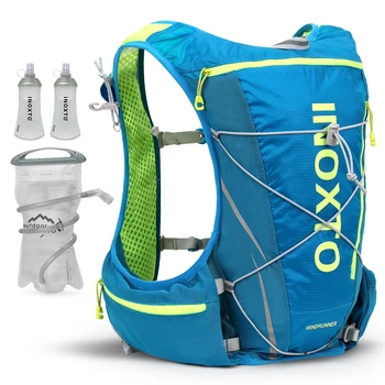 рюкзак с гидратирующим жилетом для бега 8 л, гидратирующий рюкзак для велоспорта, увлажняющий рюкзак для пешего марафона, с мешком для воды объемом 1,5 л, бутылка для воды объемом 500 мл