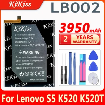 Сменный аккумулятор KiKiss 3950mAh LB002 для Lenovo S5 K520 K520T