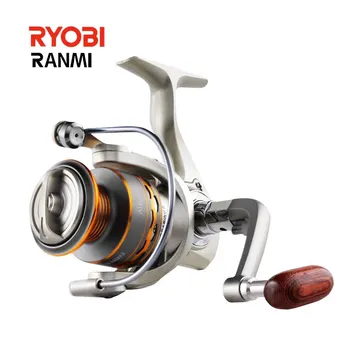 Спиннинговые катушки RYOBI RANMI AH для морской и пресноводной рыбалки, Сверхлегкий металлический каркас, гладкие и прочные высокоскоростные рыболовные катушки