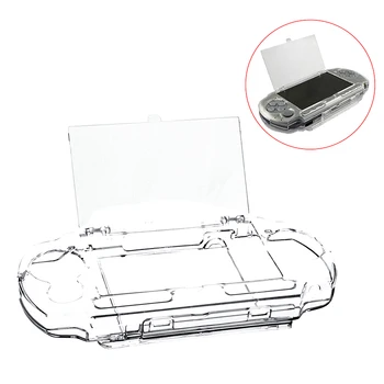 Универсальный прозрачный чехол с кристаллами для PSP2000, Корпуса для PSP3000, жесткий чехол для переноски, сменная оболочка, игровые аксессуары