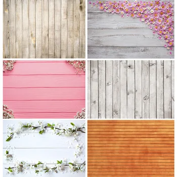 Фоны для фотосъемки из художественной ткани SHUOZHIKE, Деревянные доски, тематический фон для фотосъемки FB-03