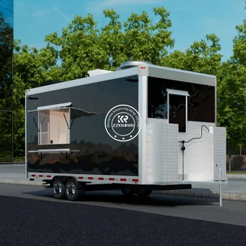 Цена по прейскуранту завода изготовителя 2024 года Airstream Food Trailer Food Truck Мобильный Пищевой прицеп для продажи