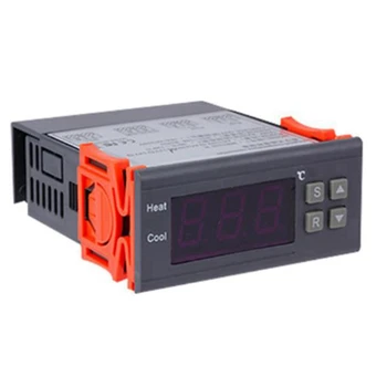 Цифровой регулятор температуры-99-400 градусов, датчик термопары PT100 M8, встроенный термостат, переключатель 220 В
