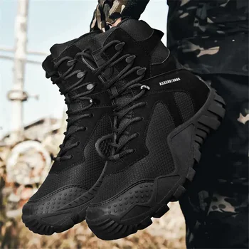 Черная мужская обувь 39-47, армейские мужские походные кроссовки, спортивные посетители, красивые трендовые кроссовки, бестселлеры, пикники YDX2