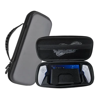 Чехол для переноски, совместимый с игровой консолью PIayStation Portal, сумочка EVA, жесткая сумка, зарядное устройство, игровая карта, универсальная