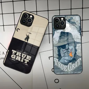 Чехол для телефона True Grit для Iphone 14 13 12 11 Pro Max Mini X Xr Xs 8 7 Puls 6 Glass